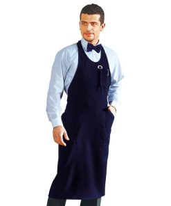 Alternative view of Delantal Peto Sommelier Liso 3 Bolsillos Poliéster